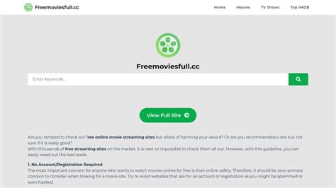 freemoviesfull cc|Watch movies streaming online